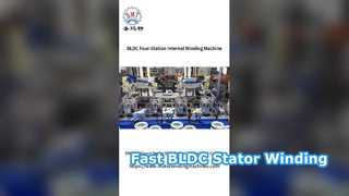 BLDC-statornaaldwikkelmachine Snel en nauwkeurig