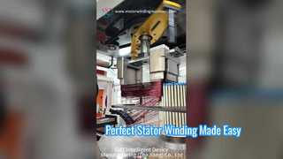 Automatische verticale statorwikkelmachine voor motorproductie